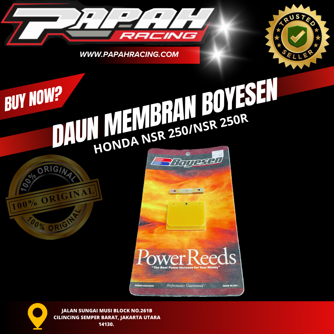 DAUN MEMBRAN BOYESEN HONDA NSR 250/ NSR 250R